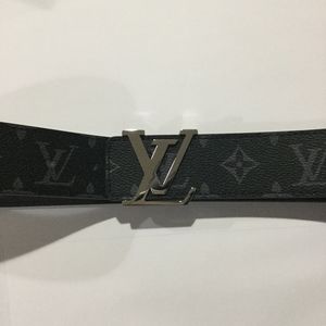 Silver Buckle Louis Vuitton belt
